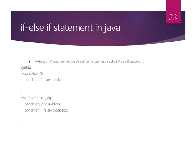 Java Programming | PPT