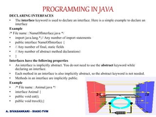 PROGRAMMING IN JAVA | PPT