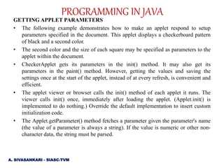PROGRAMMING IN JAVA- unit 4-part I | PPT