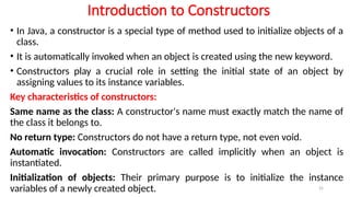 Programming in Java: Classes, Packages and Interfaces - Unit III.pptx
