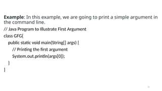 Programming in Java: Classes, Packages and Interfaces - Unit III.pptx