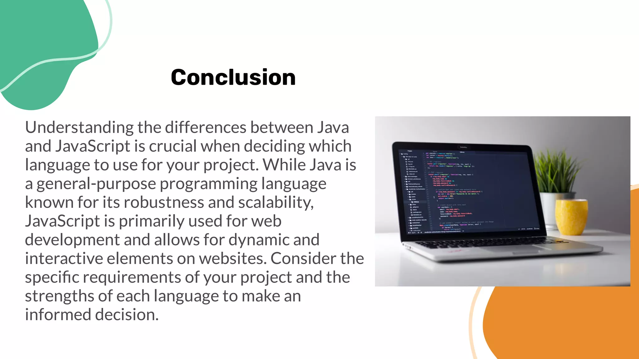 java vs javascript demystifying the differences | web creative solution ...