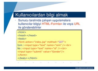 Java Web Uygulama Geliştirme