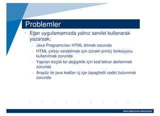 Java Web Uygulama Geliştirme