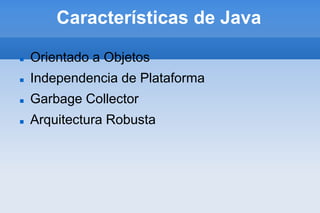 Conceptos de básicos de Programación orientada para java | PPT