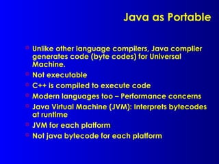 Comprehensive Java Training Deck - Advanced topics | PPT