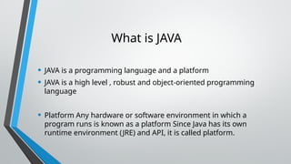 JAVA introduction very simple topics 1.pptx