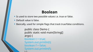 JAVA introduction very simple topics 1.pptx