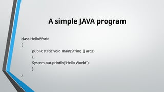 JAVA introduction very simple topics 1.pptx