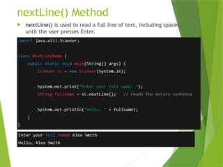 java 1 computer application by jd tutorials | PPTX