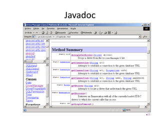 Javadoc
16
 