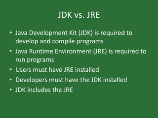 Java 101 | PPTX