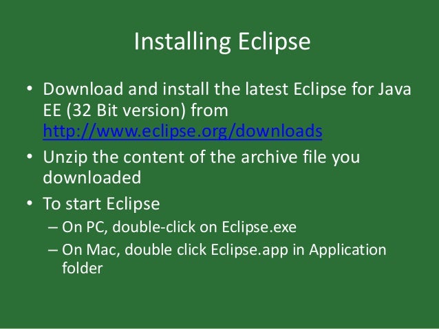 Download 32 Bit Eclipse For Mac Download 32 Bit Eclipse For Mac