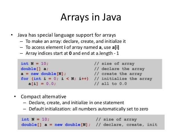 Java 103