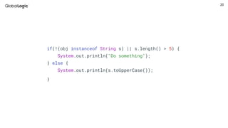 Pattern Matching in Java 14 | PPTX