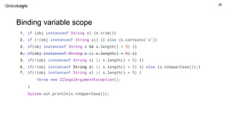 Pattern Matching in Java 14 | PPTX