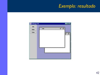Exemplo: resultado

42

 