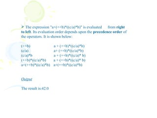 Java - Operators | PPT