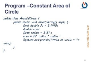 Variables and Data Types | PPTX