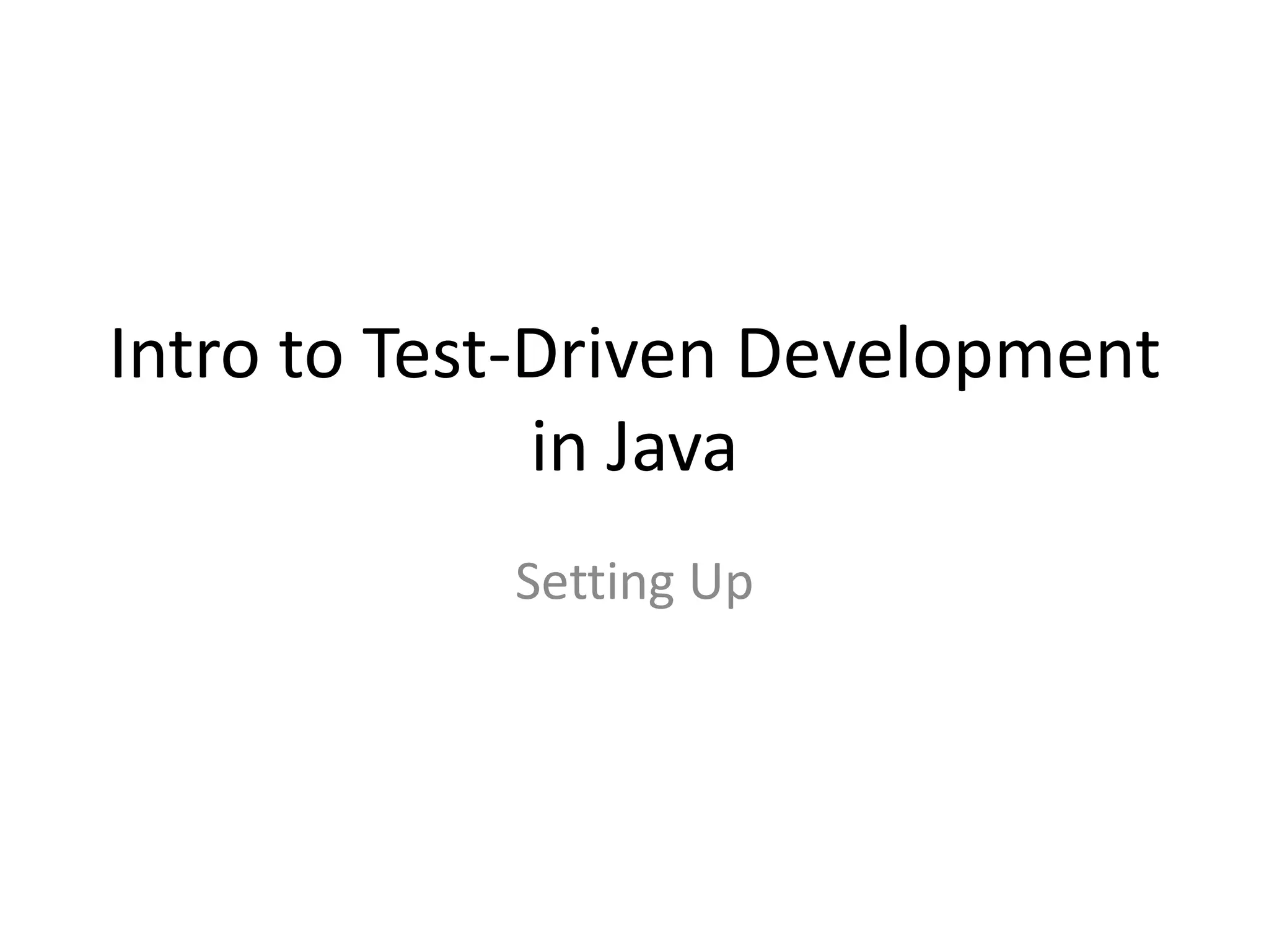 Common Test Frameworks
• Code Testing
– Junit (http://www.junit.org)
– TestNG (http://testng.org)
• UI Testing
– Selenium (www.selenium.org)
– Appium (http://appium.io/)
• API Testing
– SoapUI (http://www.soapui.org)
– RestAssured (https://code.google.com/p/rest-assured)
 