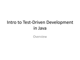 Why TDD?
• Improves code quality
• Minimises defects
• Increases code maintainability
• Reduces the cost of change
• Provides a quick feedback
• Acts as documentation for your code
• Reduces fear of breaking things
• It is fun and infectious 
 