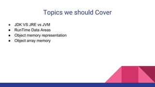 Java Memory Descreption | PDF image.