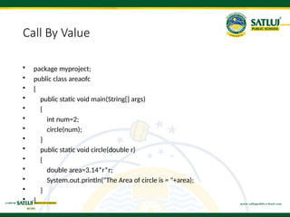 JAVA 3 PPT OF CLASS 12 INFORMATION TECHNOLOGY | PPTX