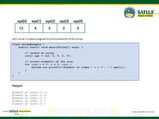 JAVA 3 PPT OF CLASS 12 INFORMATION TECHNOLOGY | PPTX
