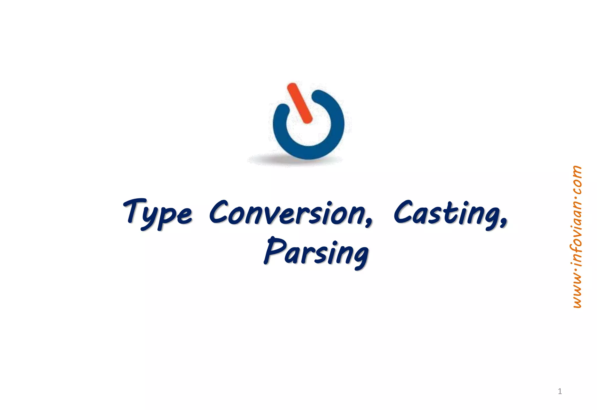 Type Casting Operator | PPTX