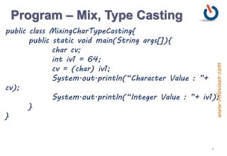 Type Casting Operator | PPT