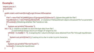 IO and threads Java | PPTX