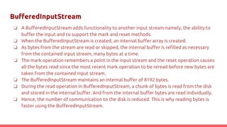 IO and threads Java | PPTX