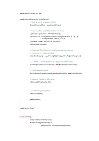 Java 3 d manual | PDF
