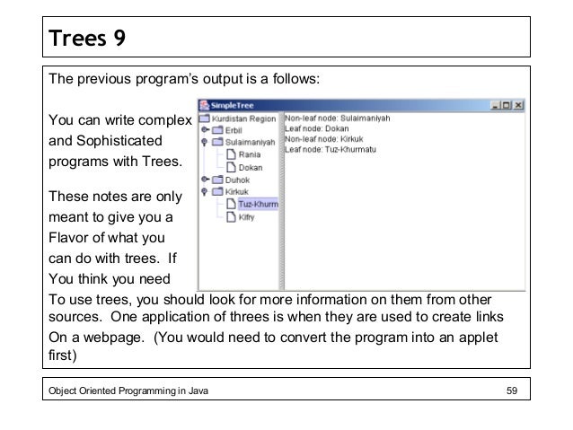 Advanced java topics