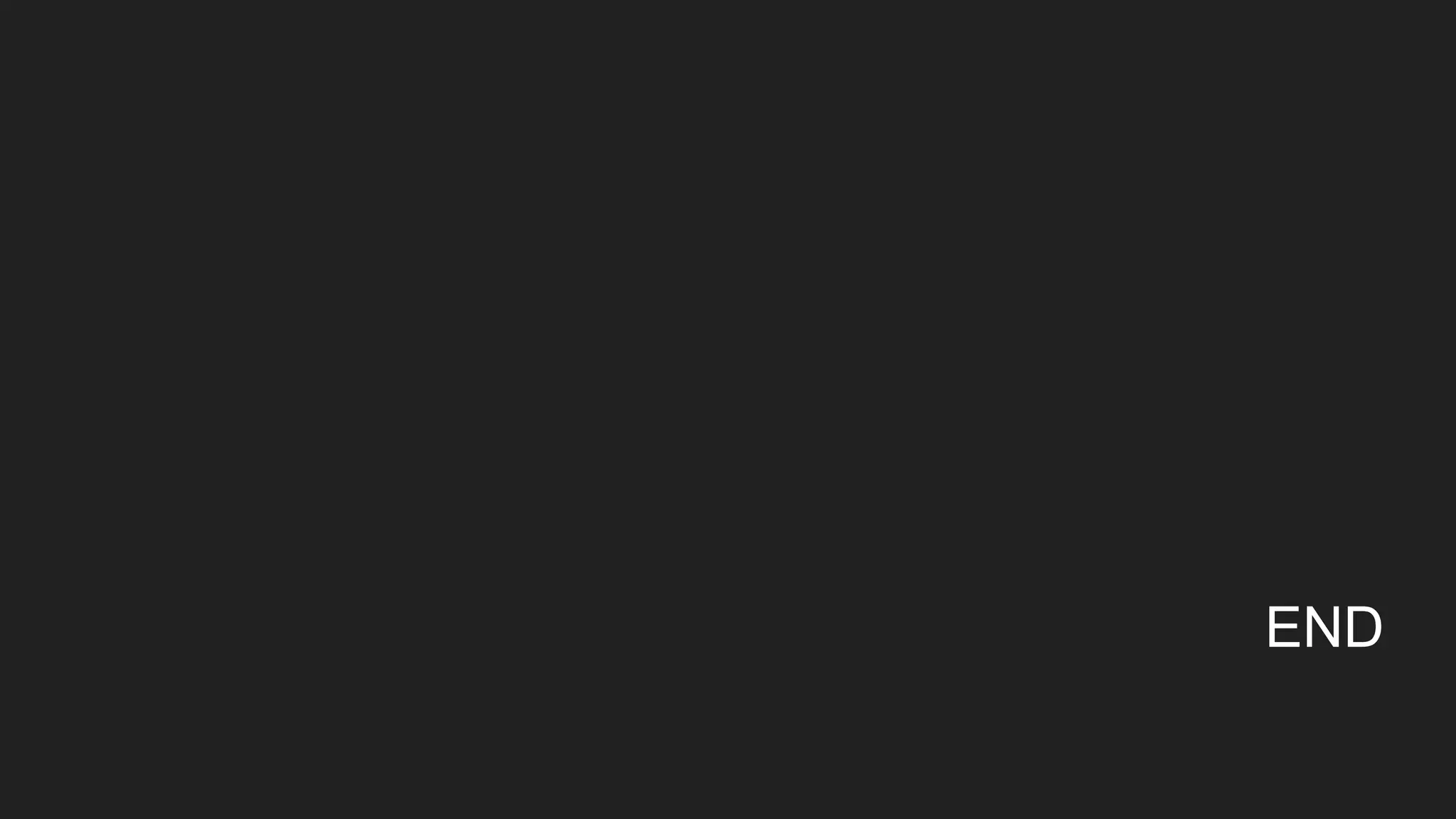 END
 