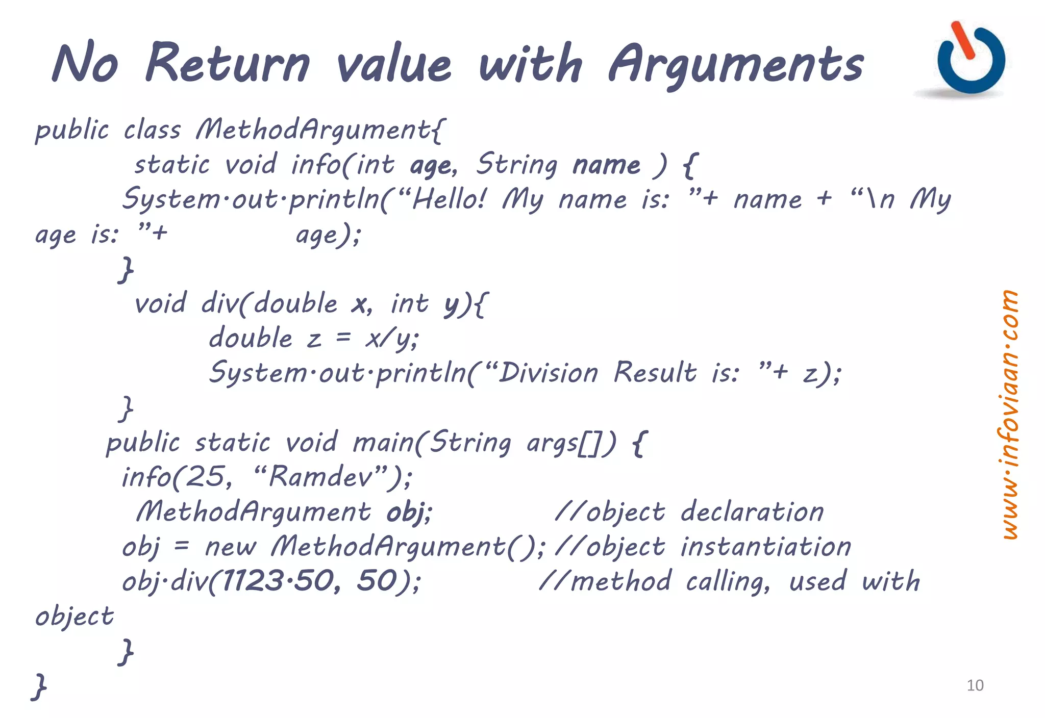 Java Method, Static Block | PPT