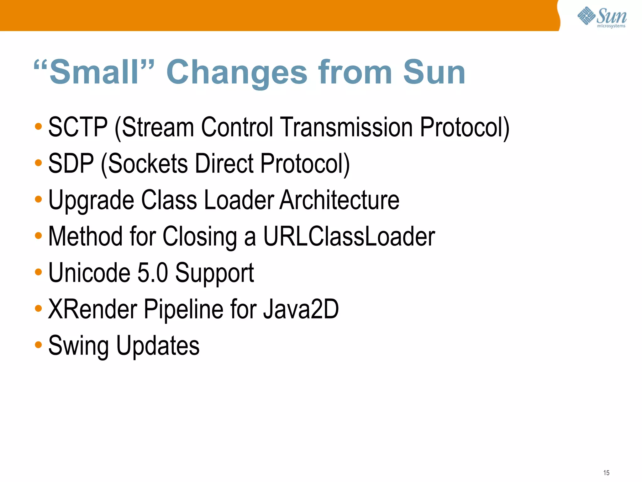 New Features of Java7 SE