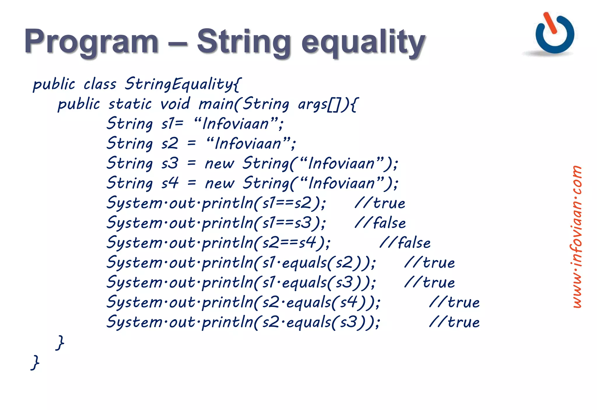 Java String Handling | PPT