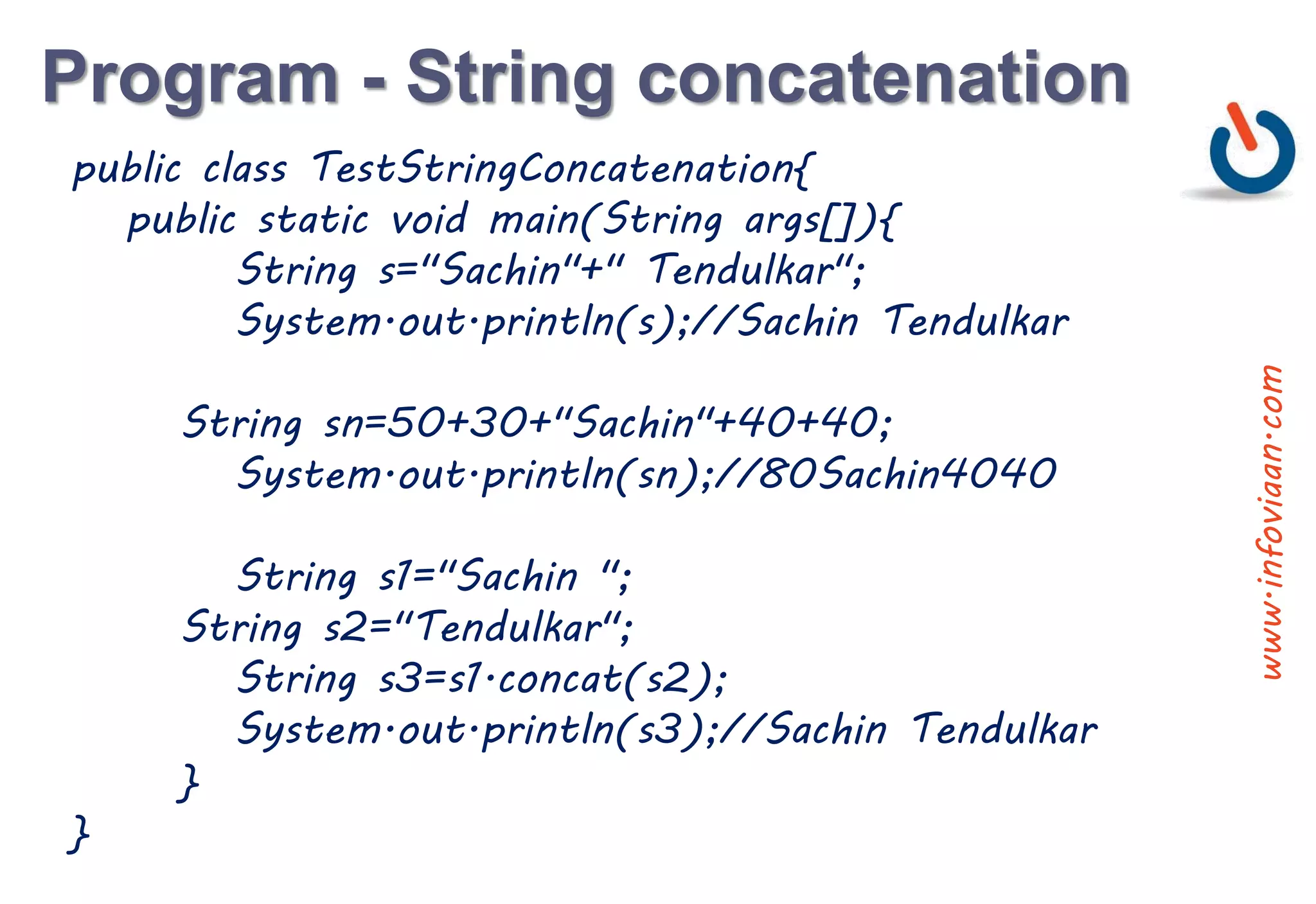 Java String Handling | PPT