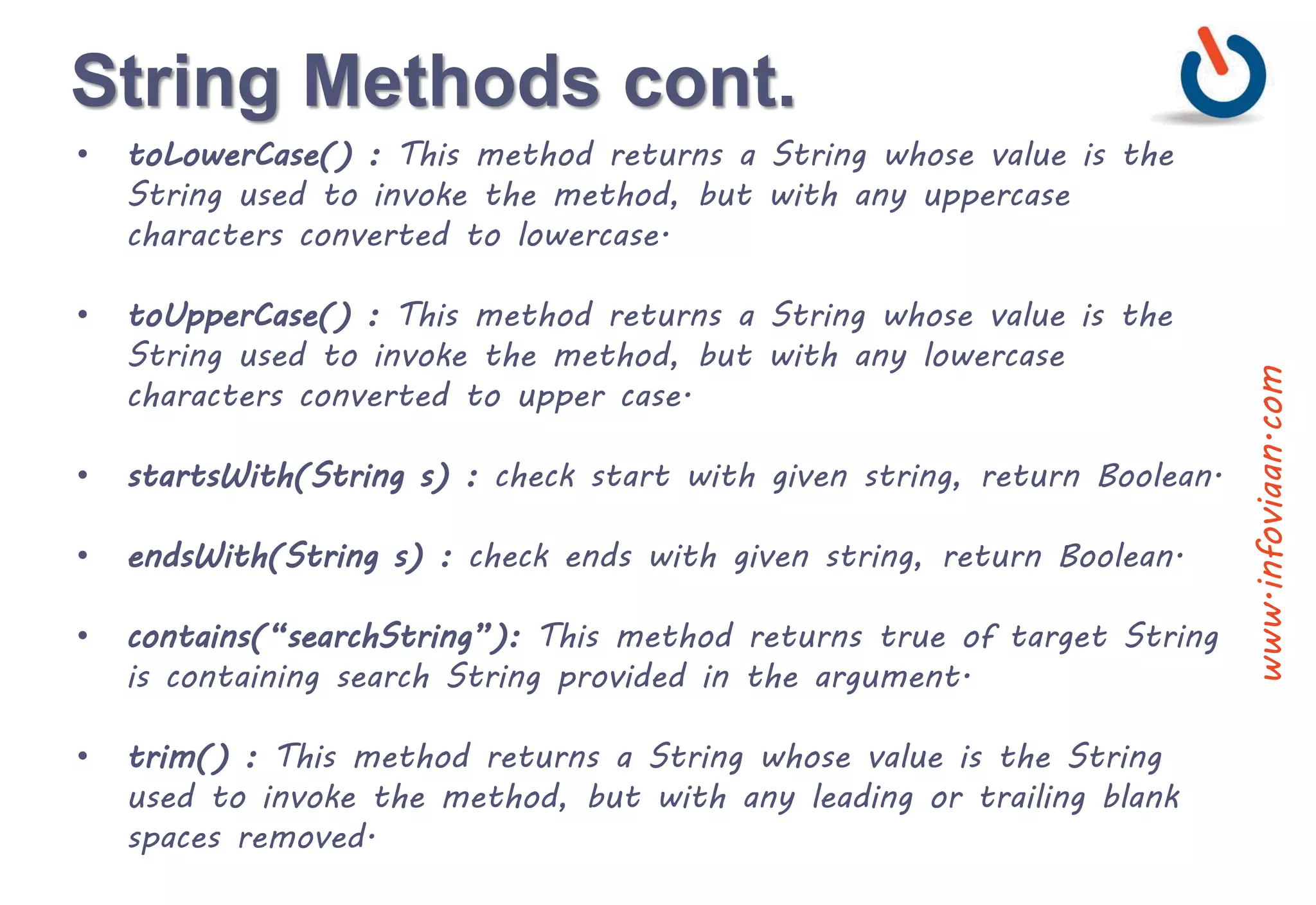 Java String Handling | PPT