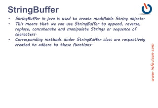 Java String Handling | PPT