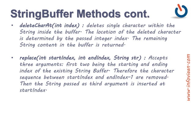 Java String Handling | PPT