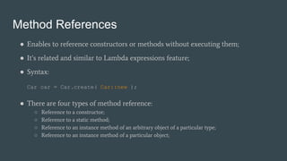 Java 7 & 8 New Features | PPTX