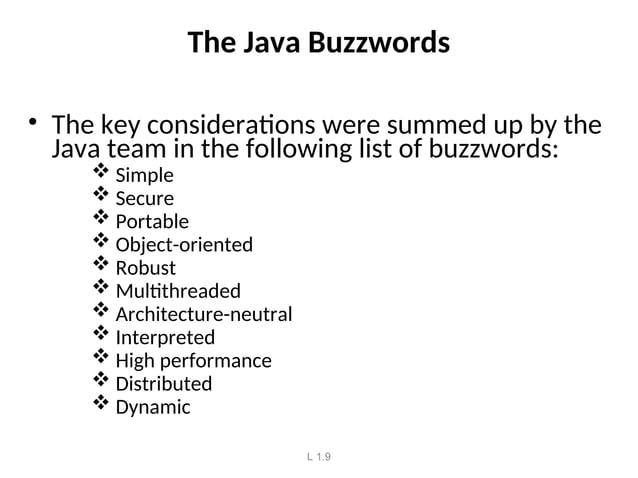 JAVA_8_.ppt all introduction to java topics | PPT