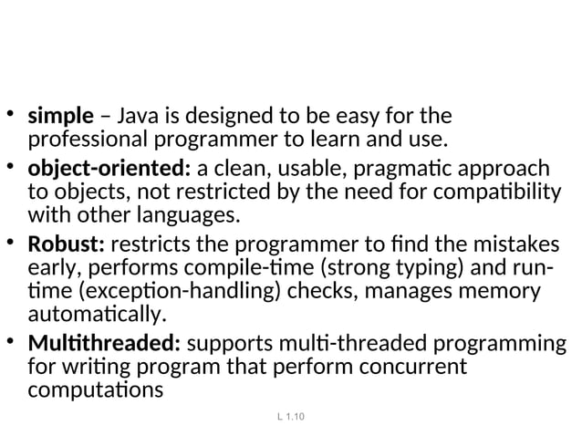 JAVA_8_.ppt all introduction to java topics | PPT