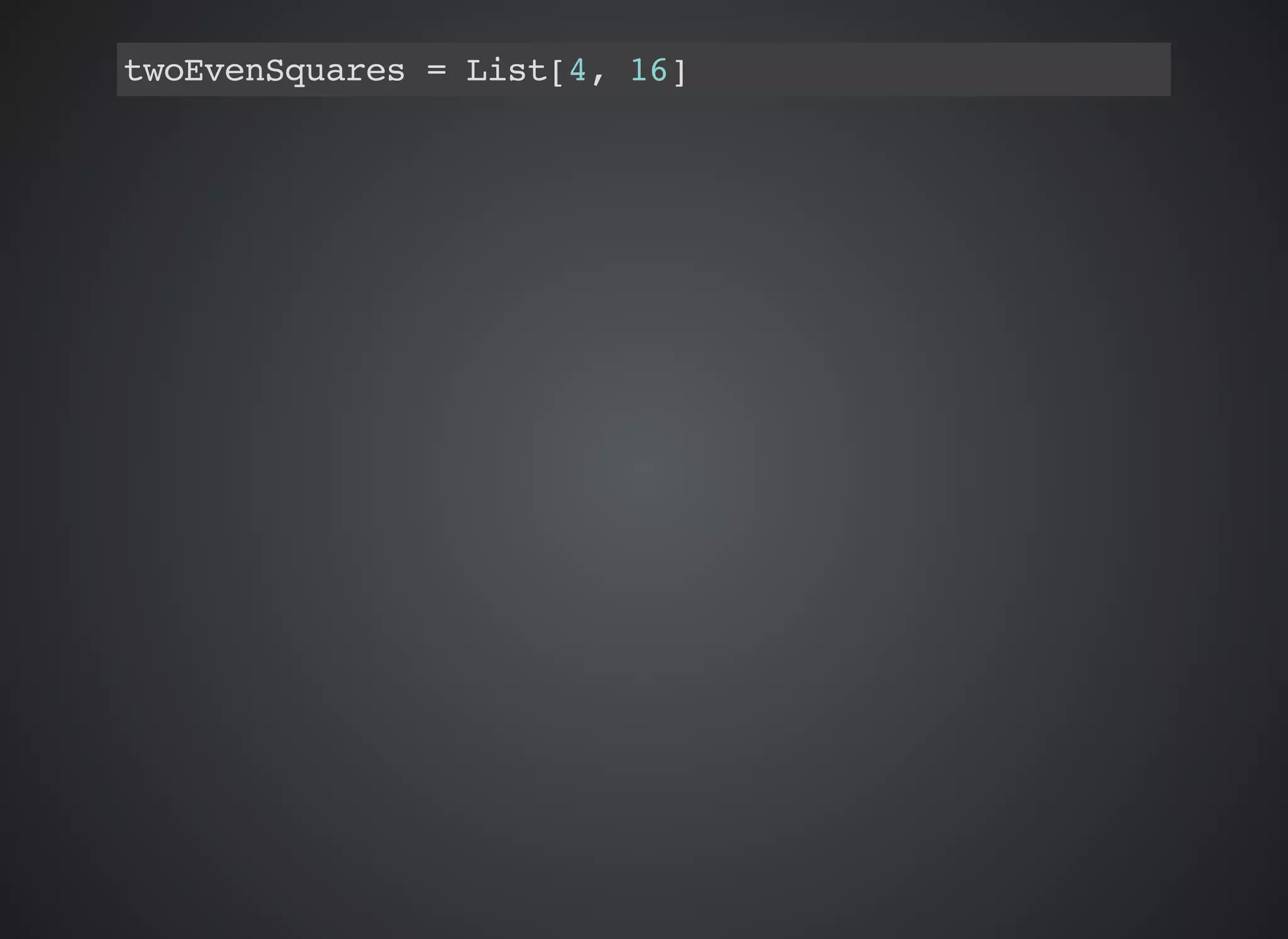 twoEvenSquares = List[4, 16]
 
