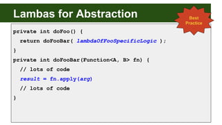 Java 8 best practices - Stephen Colebourne | PDF