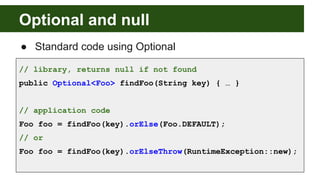 Java 8 best practices - Stephen Colebourne | PDF