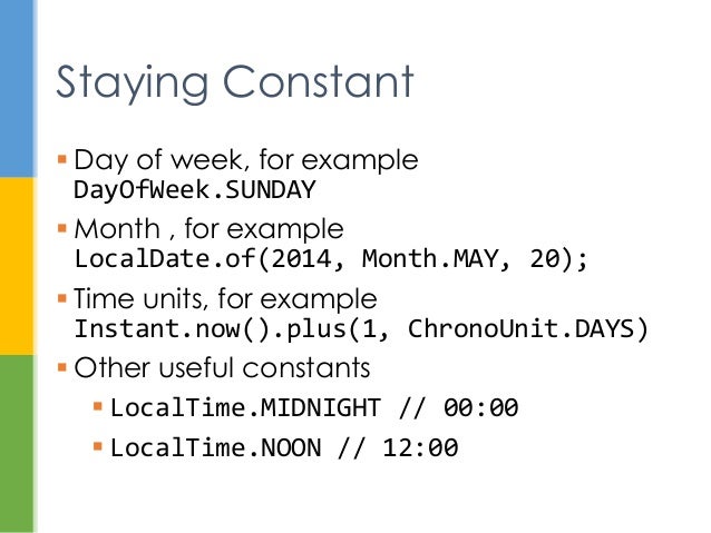 Java 8 Date And Time Api Java 8 Date And Time Api