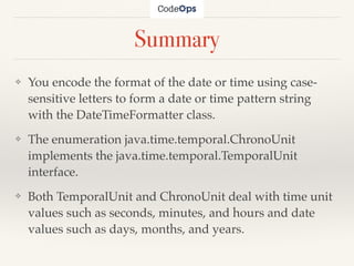 Java 8 Date and Time API | PDF